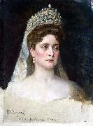 Portrait of the Empress Alexandra Fedorovna Nikolas Kornilievich Bodarevsky